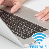 ホテル全館でWi-Fi通信を無料でご利用頂けます。